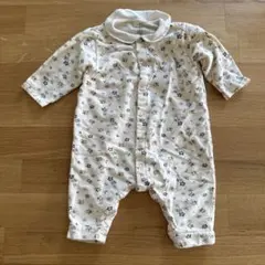 プチバトー 花柄ロンパース 12m 74cm