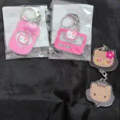新品　ハローキティ キーホルダーセット