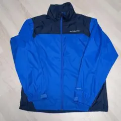 Columbiaナイロンジャケットマウンテンパーカー オムニシールド青