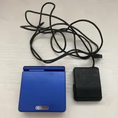 【ジャンク品】任天堂 ゲームボーイアドバンスSP 本体と充電アダプタのサムネイル