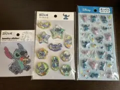 Disney Stitch ステッカー シール3種セットのサムネイル