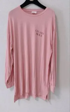 美品　ジェラートピケ　ストロベリー　チュニック　カットソー