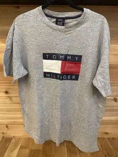 TOMMY HILFIGER グレー Tシャツ Lサイズ