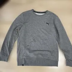 Puma グレー クルーネックスウェット Lサイズのサムネイル