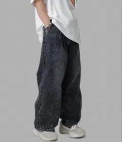 ADRER / デニムパンツ ブラック Mサイズ