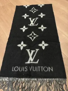 LOUIS VUITTON カシミヤ100% マフラー ストライプ - メルカリ