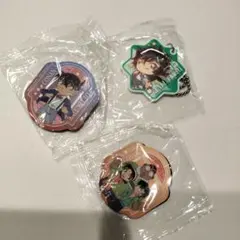 くら寿司 名探偵コナン3点セット(マグネット、ラバーチャーム)