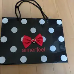 aimerfeel 水玉模様 ショッパーのサムネイル