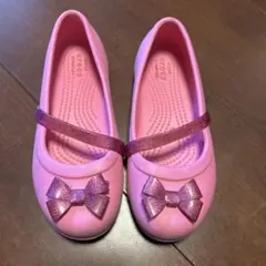 Crocs ピンク サンダル　19センチ