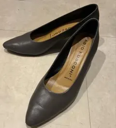 FABIO RUSCONI コーンヒールパンプス　38サイズ　パンプス　通勤