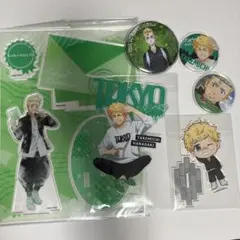 東京リベンジャーズ　花垣武道　アクリルスタンド　缶バッジ　6点セット