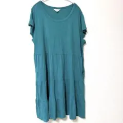 Time and Tru ワンピース ターコイズブルー XL チュニック