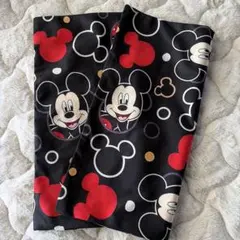 ミッキーマウス 座布団カバー クッションカバー 2枚セット ディズニー