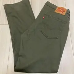 Levi's 514 デニムパンツ W33 L32 オリーブ