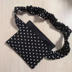 移動ポケット　ゴムベルト　ハンドメイド