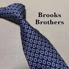 ブルックスブラザーズ　ネクタイ　ストライプ ドット　チェック　ネイビー　紺色