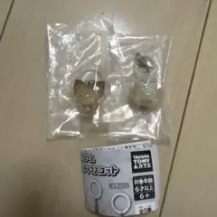 ポケピース　めじるしガチャマスコット　めじるしアクセサリー　ピチュー　モクロー