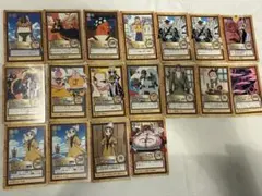 貴重 ワンピース 初期 ハイパーバトル カードダス 18枚 アニオリ 映画 旧裏