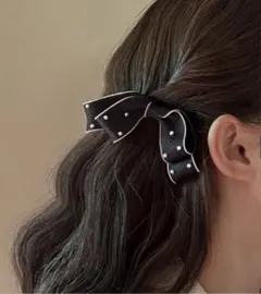 GRL パールリボンヘアクリップ2点セット[sda78]のサムネイル