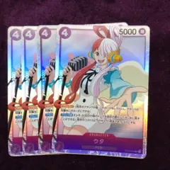 ウタ×４枚　sr ST05-004 FILM スターター　スタートデッキ④