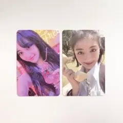 TWICE ジヒョ トレカ２枚セット