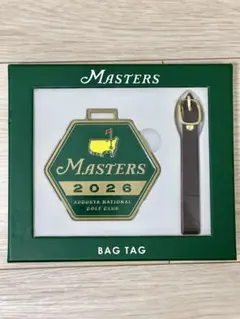 激レア】MASTERS/マスターズ ゴルフ 2026 BAG TAGバッグタグ - メルカリ