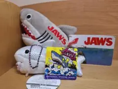 ジョーズ　サメ　マスコット　ユニバ非売品ステッカー