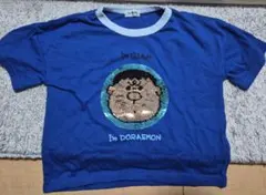 I'm DORAEMON ジャイアン スパンコール Tシャツ　100のサムネイル