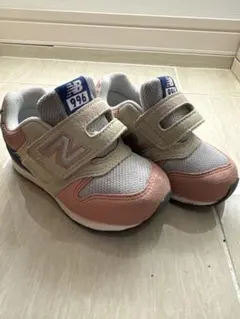ニューバランス 996 キッズスニーカー 14cm ピンク IZ996