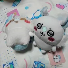 ちいかわ　モモンガ　ぽてたま　がま口ポーチ