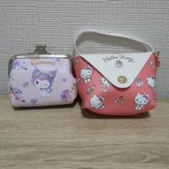 サンリオ　がまぐち　クロミ　チャームバッグ　キティ
