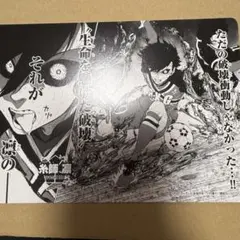 【匿名配送】ブルーロック 糸師凛 38巻　アニメイト特典 B6 ビジュアルボード