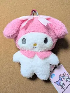 【マイメロ】リボンがま口ポーチ