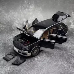 新品 114 トヨタ センチュリー 霊柩車 宮型 改造 木製 ミニカー トミカ