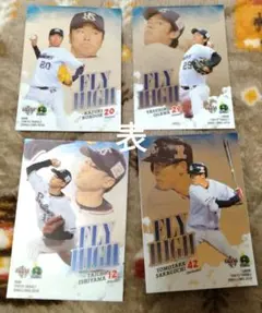 プロ野球選手BBMヤクルトスワローズトレーディングカード６枚セット