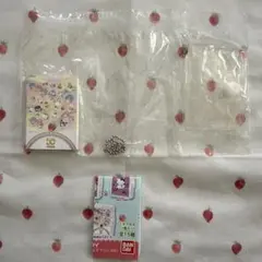 いちご新聞　豆ガシャノート　50年間ありがとう　サンリオ　ガチャ　かわいい