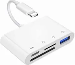 ⭐️大特価⭐️iPhone/iPad SDカードリーダー/4in1双方向高速転送