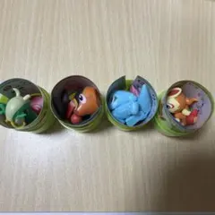 ポケモンチョコエッグ　ツタージャ　ポカブ　ワニノコ　ヒコザル