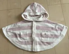 gelato pique フード付きポンチョ 80-90