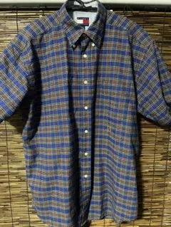 Used90’s TOMMY HILFIGER半袖 チェック