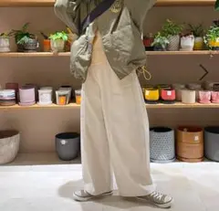 最終お値下げ　ニコアンド　スタッフプロデュース　カジュアルパンツ