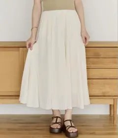 ♡超美品試着のみ♡DRESSTERIOR シルクコットンサーキュラースカート36