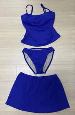 ビキニ　3点　ロイヤル　ブルーのサムネイル