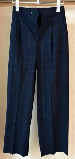 UNIQLO ワイドタックパンツ　S 丈長め