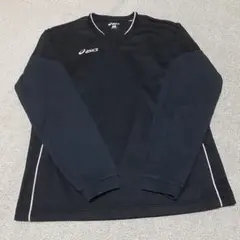 asics アシックス シャツ 長袖 ブラック L レディース