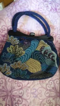 昭和レトロ☆手縫い　和装総ビーズ　☆モダンアンティークvintage☆　未使用品