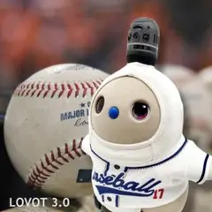 ラボット LOVOT ラボットの服ハンドメイド野球 ユニフォームプリントTシャツ