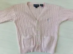 Ralph Lauren ピンク カーディガン 2T