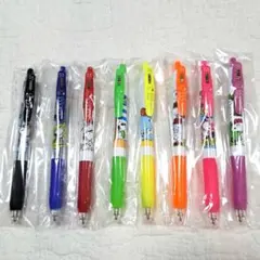 サラサ　スヌーピー　ボールペン 0.5mm 8本セット
