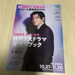 月刊TVガイドの別冊付録